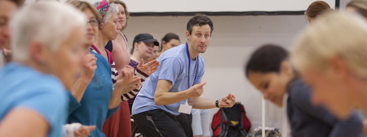 David Leventhal at People Dancing Summer School 2016. Photo by Rachel Cherry